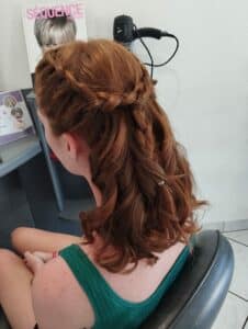 chignon-tressé