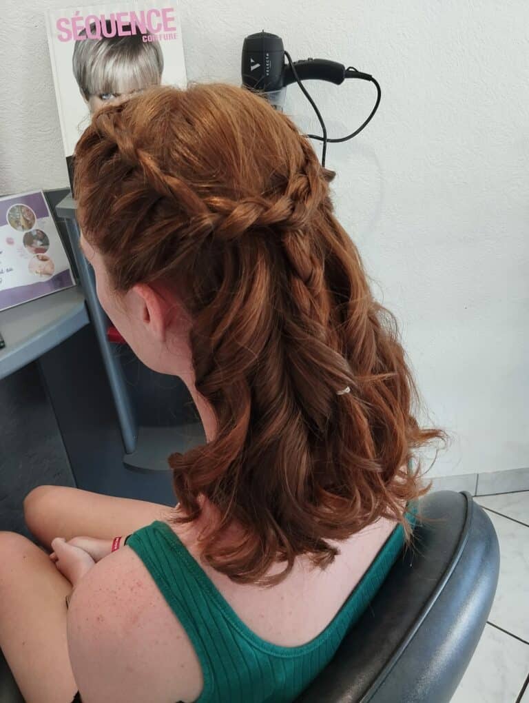 chignon-tressé