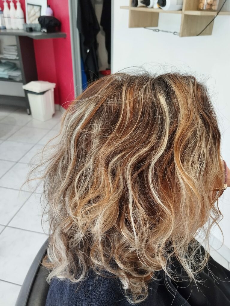 cheveux après mèches