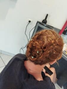 chignon mariage