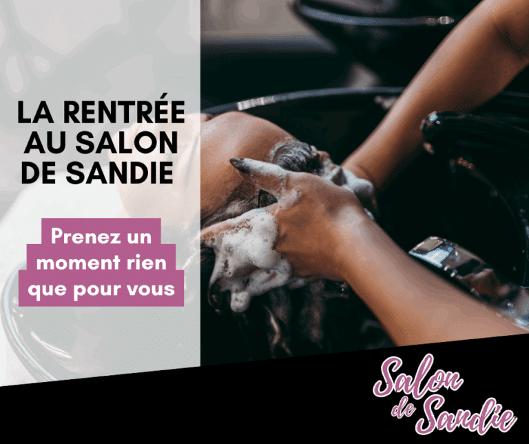 rentrée coiffure salon de beauté