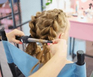 Coupe enfant facile à entretenir réalisée au Salon de Sandie