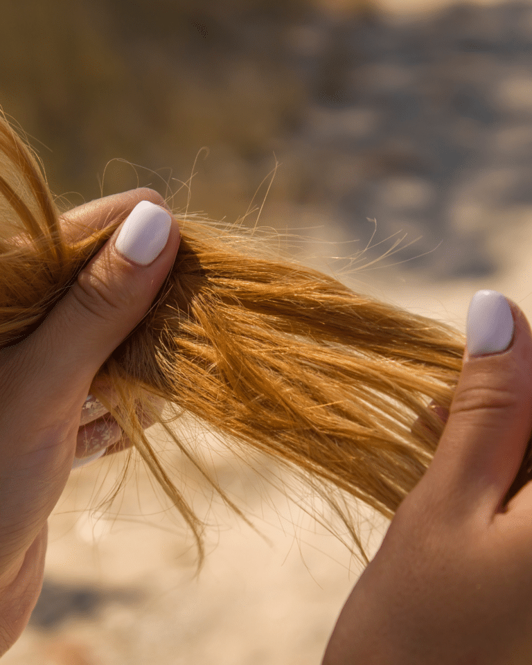 Protection des cheveux contre le chlore et l'eau de mer