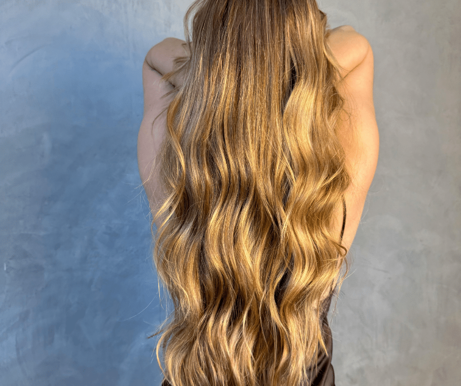 cheveux auburn coloration automne